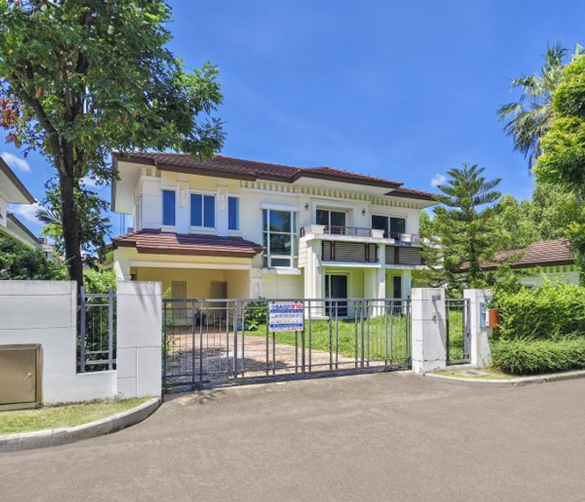 For SaleHouseNonthaburi, Bang Yai, Bangbuathong : Detached house, The City Rattanathibet-Khae Rai, the back corner, Rattanathibet Road (6039)
