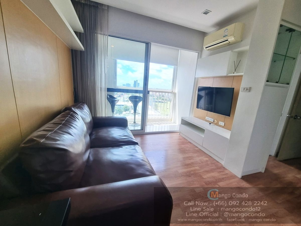 For RentCondoBangna, Bearing, Lasalle : For Rent 13,500 baht The Coast Bangkok BangNa 1bed on 20 floor A building close to BTS Bangna