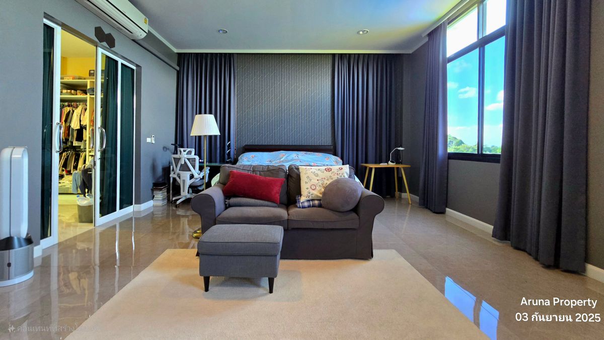 For SaleHouseNonthaburi, Bang Yai, Bangbuathong : 2 -story house for sale in Loft style, beautiful, elegant, peaceful on the land 123 square wah, Bang Bua Thong, Nonthaburi - 0066HS