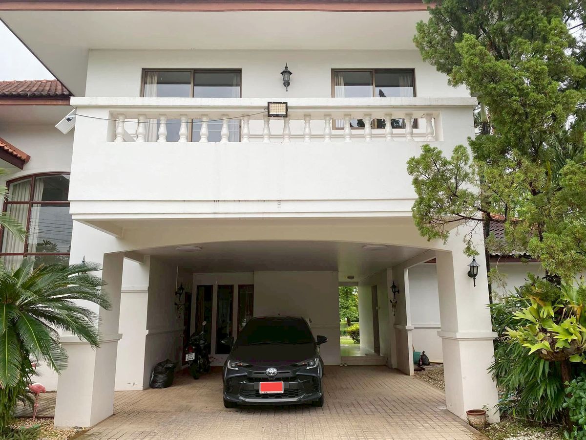 For RentHouseChiang Mai : House with private pool For rent 45,000 baht per month near Sankampang Hospital No.13H645