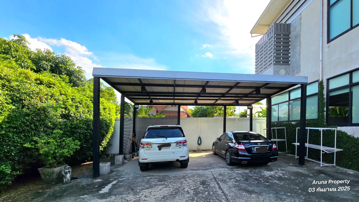 For SaleHouseNonthaburi, Bang Yai, Bangbuathong : 2 -story house for sale in Loft style, beautiful, elegant, peaceful on the land 123 square wah, Bang Bua Thong, Nonthaburi - 0066HS