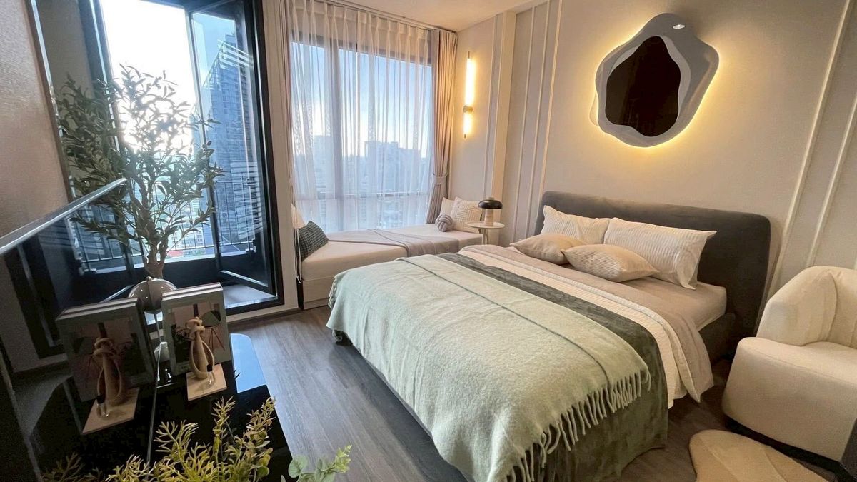 For RentCondoRatchathewi,Phayathai : 🎓🎓 Ideo Mobi Rangnam Beautiful Decorated room 😍