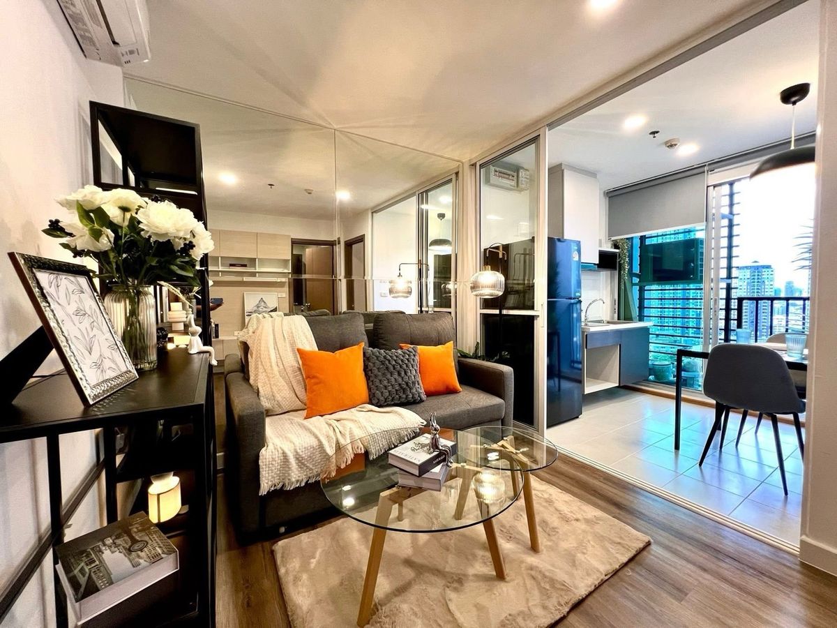 For RentCondoOnnut, Udomsuk : Condo for sale-The Best Sukhumvit 77🔥 Floor 18🔥30.34 sqm 🔥1BED🔥R19-5