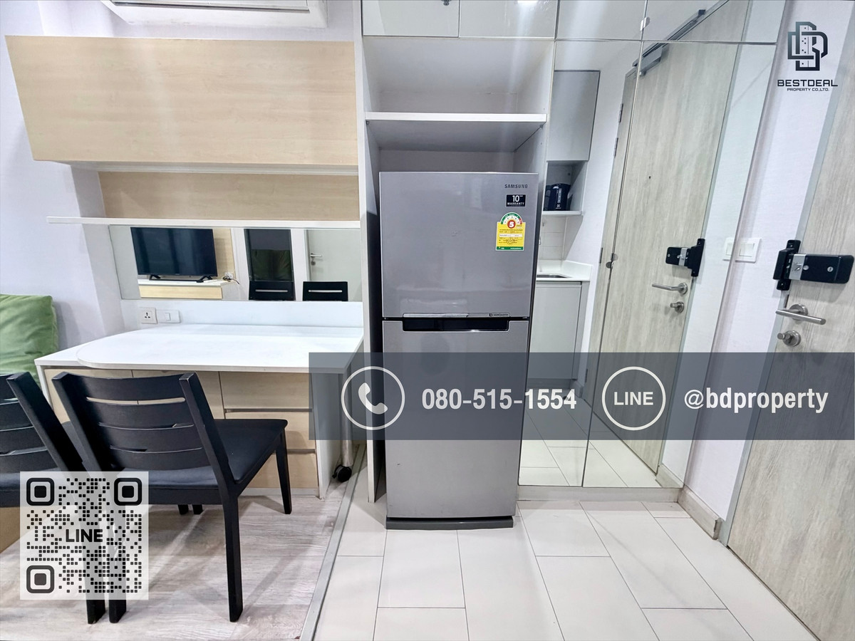 ให้เช่าคอนโดพระราม 9 เพชรบุรีตัดใหม่ RCA : Bestdeal ให้เช่า ด่วน!!!ราคา 16,000/เดือนเท่านั้น 1 ห้องนอน 31ตรม.ห้องสวย เฟอร์นิเจอร์และเครื่องใช้ไฟฟ้าครบ“IDEO MOBI RAMA 9” ใกล้MRT และ เซ็นทรัลพระราม 9 เพียง 80 ม.