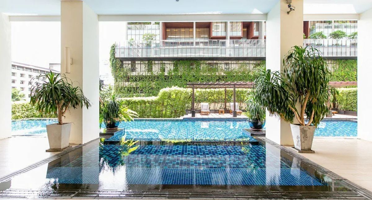 For RentCondoWitthayu, Chidlom, Langsuan, Ploenchit : For Rent 2 Bed 2 Bath Condo The Rajdamri
