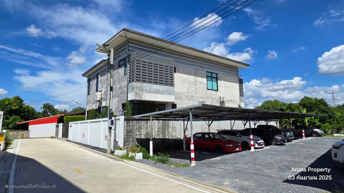 For SaleHouseNonthaburi, Bang Yai, Bangbuathong : 2 -story house for sale in Loft style, beautiful, elegant, peaceful on the land 123 square wah, Bang Bua Thong, Nonthaburi - 0066HS