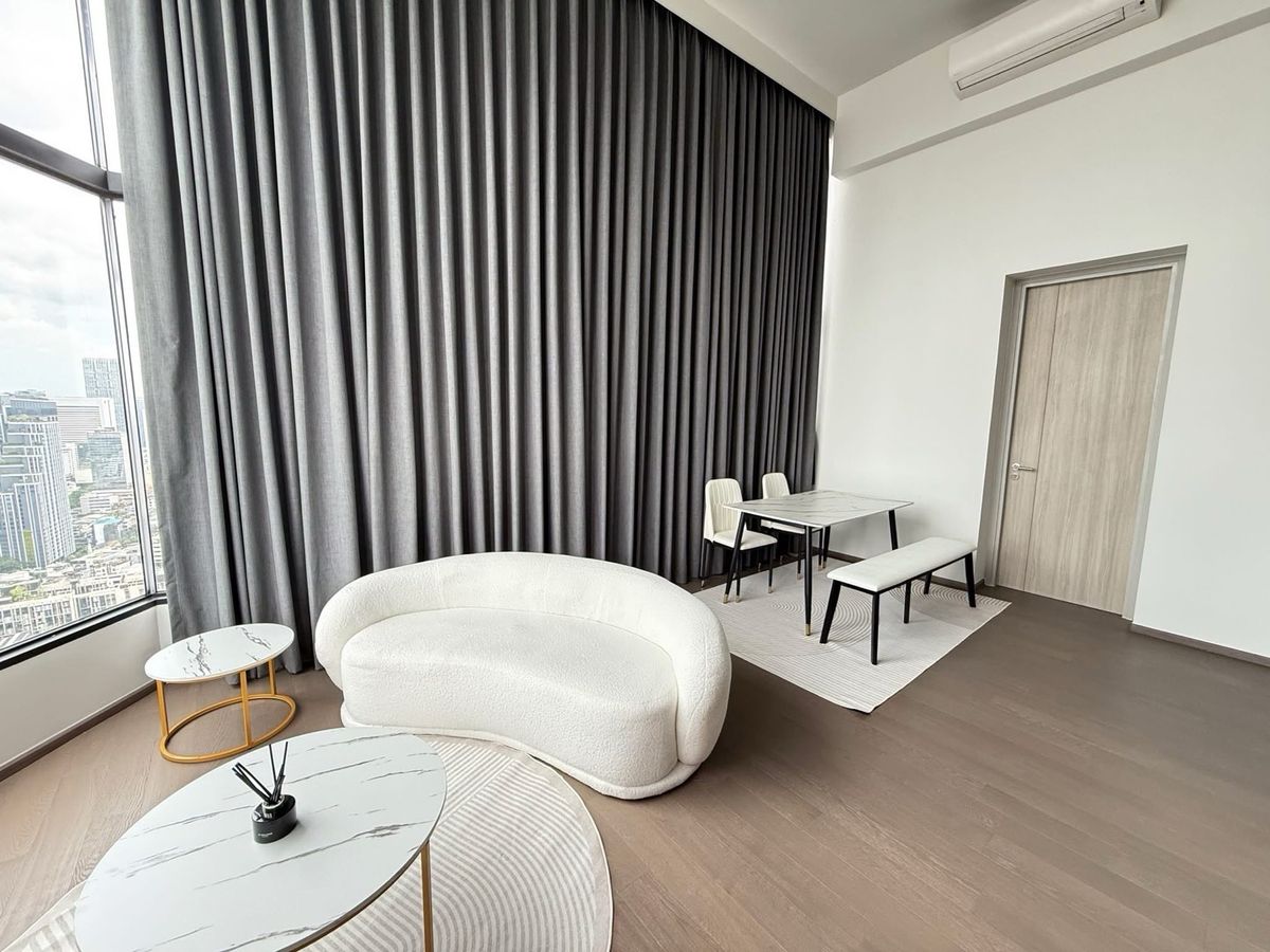For RentCondoSiam Paragon ,Chulalongkorn,Samyan : Condo for rent 🔥Park Origin Chula-samyan🔥 33🔥84 sqm 🔥Duple 🔥2Bed🔥R19-6
