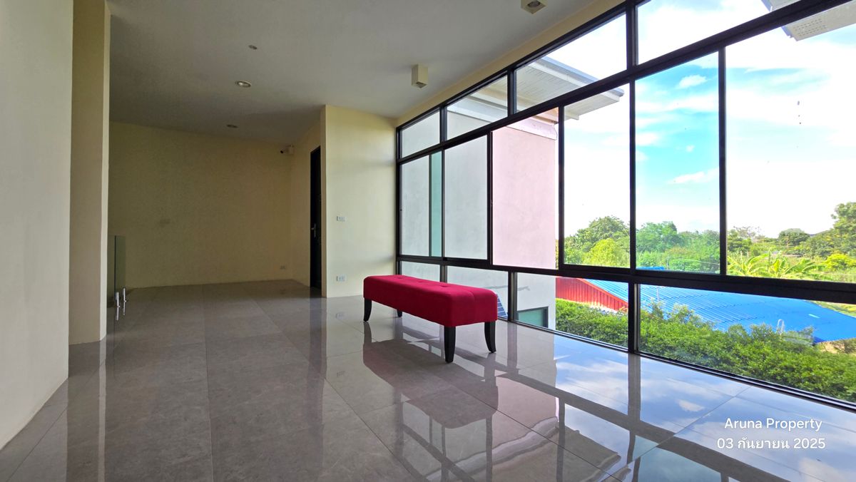 For SaleHouseNonthaburi, Bang Yai, Bangbuathong : 2 -story house for sale in Loft style, beautiful, elegant, peaceful on the land 123 square wah, Bang Bua Thong, Nonthaburi - 0066HS