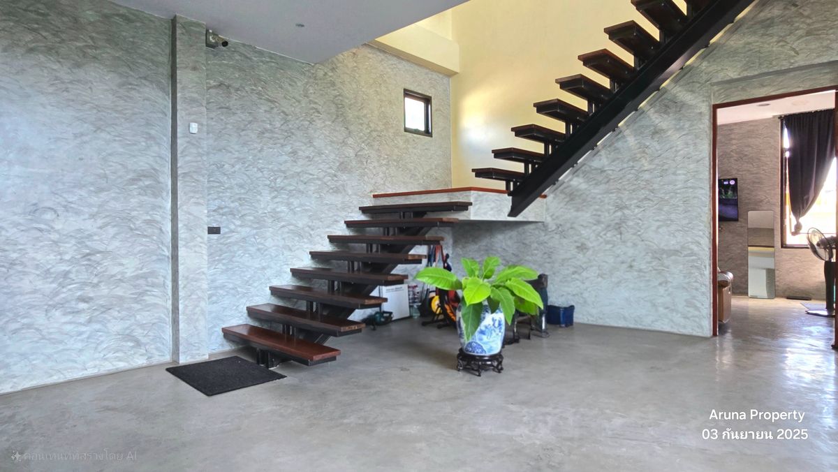 For SaleHouseNonthaburi, Bang Yai, Bangbuathong : 2 -story house for sale in Loft style, beautiful, elegant, peaceful on the land 123 square wah, Bang Bua Thong, Nonthaburi - 0066HS