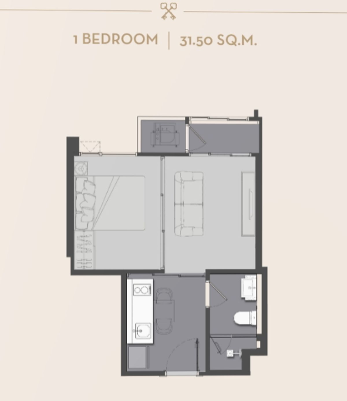 For SaleCondoRatchathewi,Phayathai : 31.5SQM 1 bedroom 7,200,000 baht. Contact Meow 0952626615