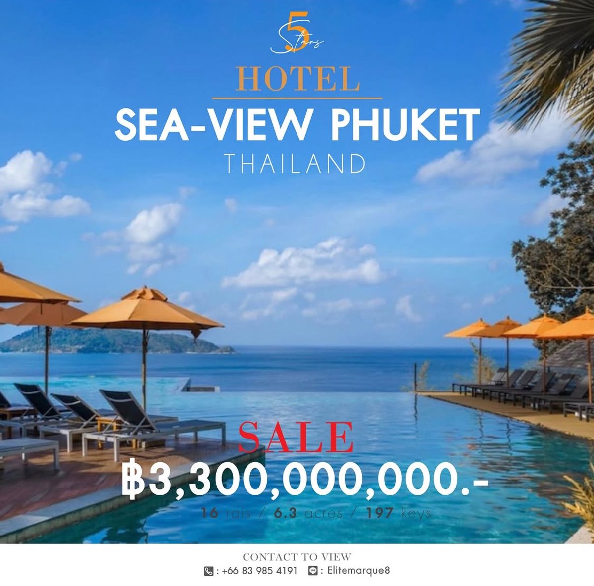 ขายกิจการโรงแรม & กิจการอพาร์ตเมนต์ภูเก็ต : SALE - Premium Hotel Phuket Beach 🏖️ 