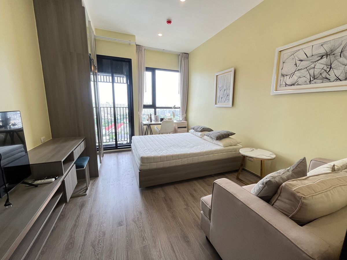 For RentCondoOnnut, Udomsuk : ❗❗Hotdeal❗❗ New room, beautiful decorated 🩵 Ready to Move in Knightsbridge Prime Onnut 🩵