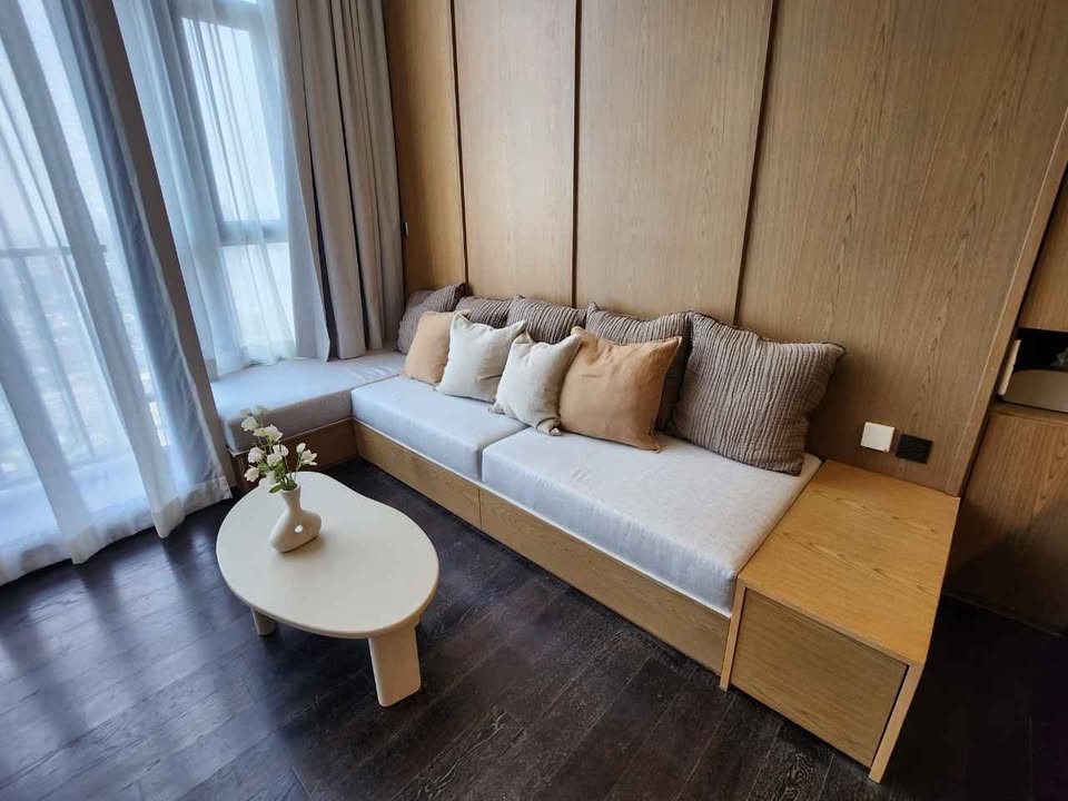 For RentCondoSukhumvit, Asoke, Thonglor : 🔥For urgent rent🔥 Park Origin Thonglor, Duo Space room, 2 floors, fully furnished, ready to move in, next to BTS, convenient transportation
