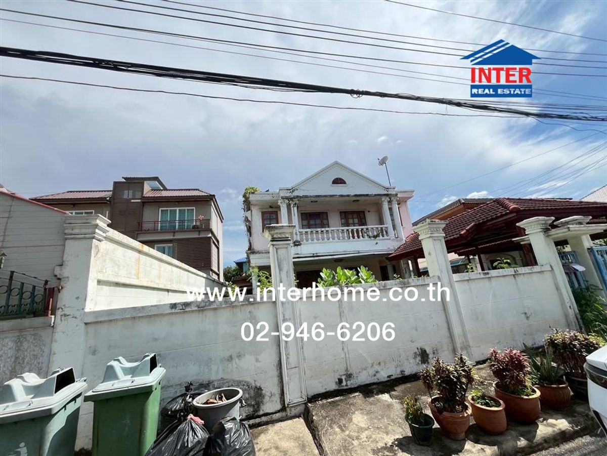 ขายบ้านพุทธมณฑล ศาลายา : บ้านเดี่ยว 2 ชั้น 69 ตร.ว. หมู่บ้านกอบแก้ว1 ซอยพุทธมณฑลสาย2 ซอย24 ถนนบรมราชชนนี ถนนพุทธมณฑลสาย 2 เขตตลิ่งชัน กรุงเทพมหานคร