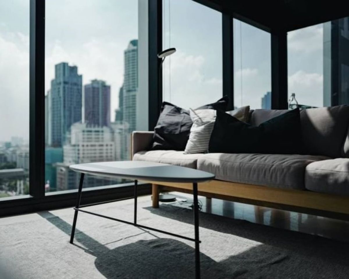 ขายคอนโดสีลม ศาลาแดง บางรัก : The Lofts Silom : 2 ห้องนอน  Modern Style 