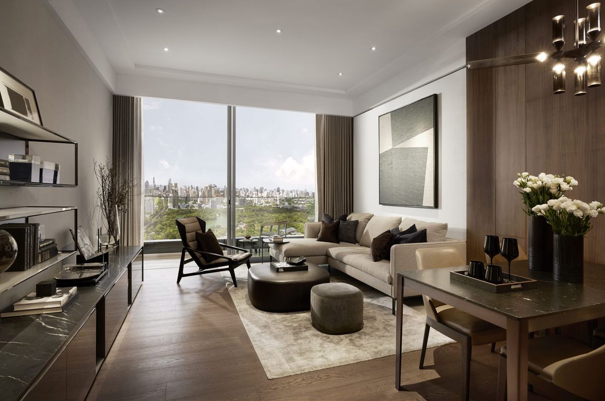 ขายคอนโดสีลม ศาลาแดง บางรัก : Dusit Residences and Dusit Parkside / ขายดาวน์โครงการหรู Mixed-Use ติดสวนลุม Branded Residence จากดุสิตธานี / 3 ห้องนอน 228 ตร.ม. โทร 0937890899