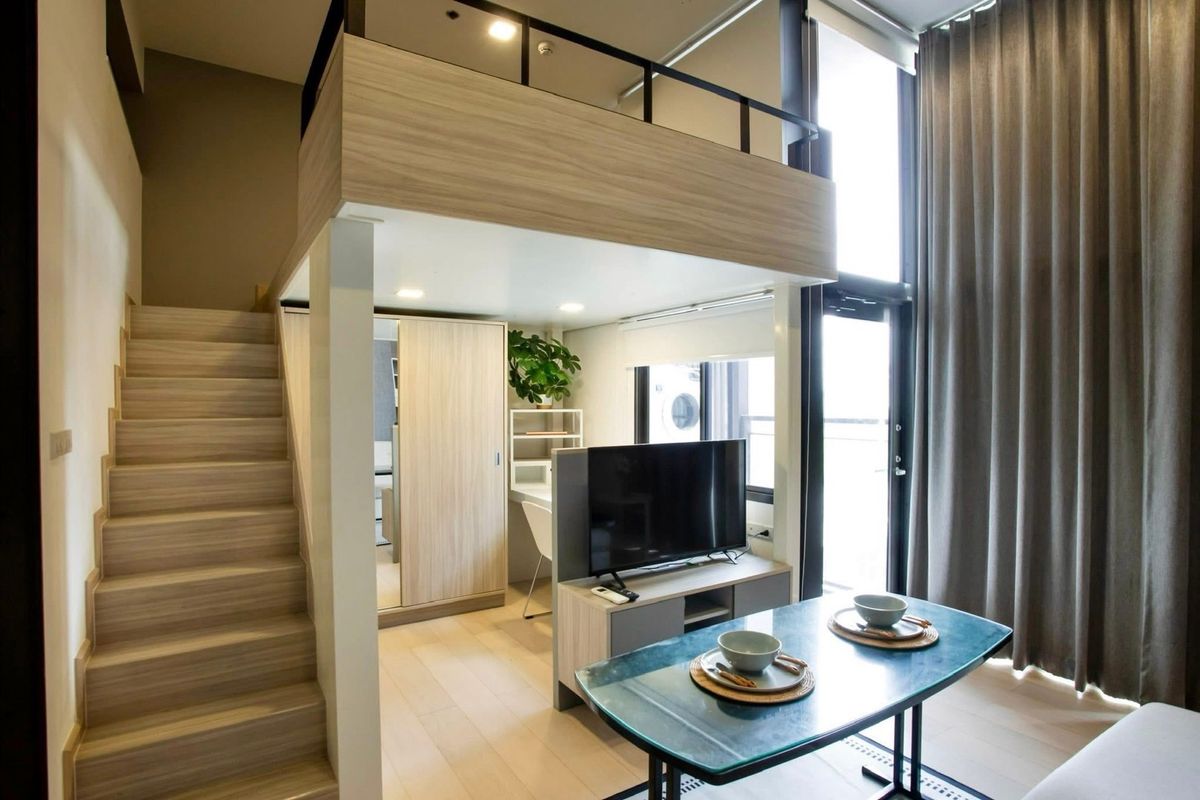 ให้เช่าคอนโดพระราม 9 เพชรบุรีตัดใหม่ RCA : ให้เช่าคอนโด🔥Chewathai Residence Asoke🔥ชั้น 10🔥35ตรม🔥R39-14