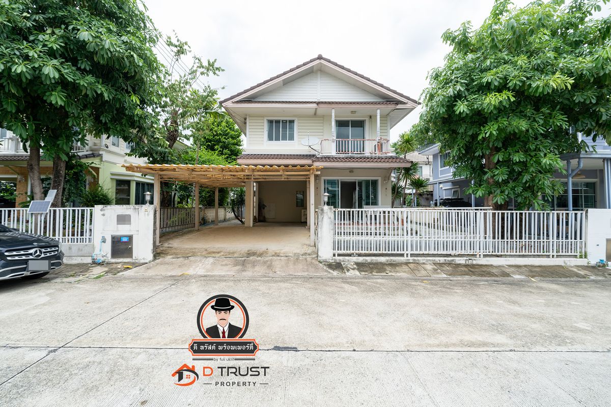 ให้เช่าบ้านสมุทรปราการ สำโรง : ให้เช่า บ้านเดี่ยว สีวลี สุวรรณภูมิ 50.60 ตร.ว. 3นอน 2น้ำ จอดรถได้ 2คัน