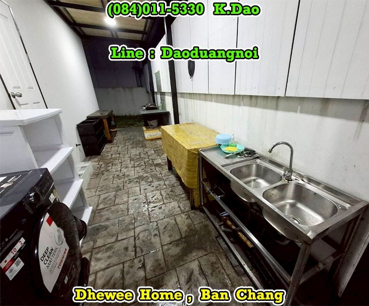 For RentHouseRayong : #Dhewee Home, Ban Chang *** Corner House *** New & Amp; Modern