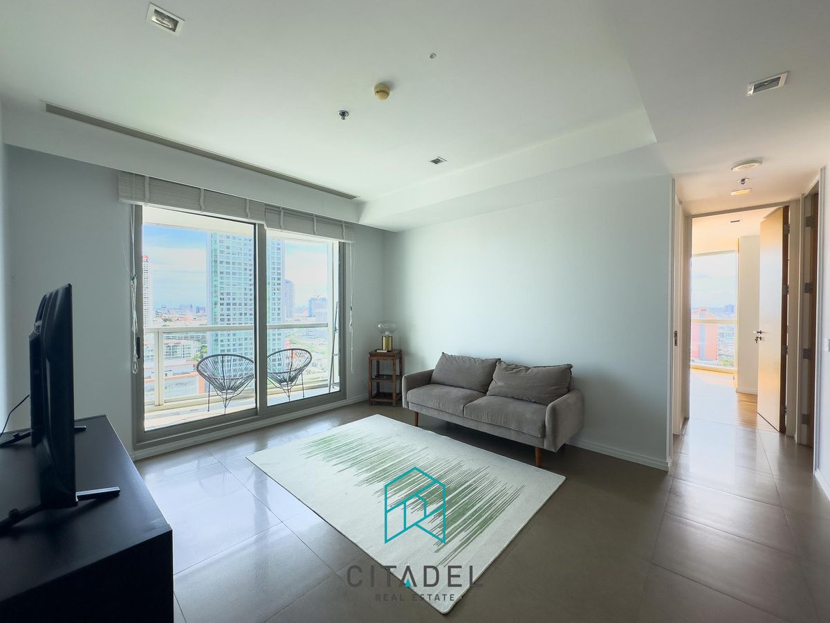 ให้เช่าคอนโดวงเวียนใหญ่ เจริญนคร :  The River by Raimon Land - Riverview 2 Beds Condo for Rent! 