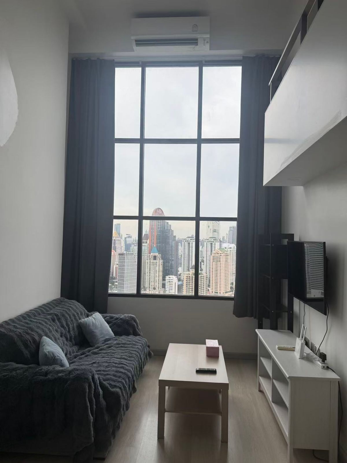 ให้เช่าคอนโดสาทร นราธิวาส : 【Can rent after 9th Sep】KnightsBridge Prime Sathon 2 bedrooms, 1 bathroom for rent ,Only 30000 thb