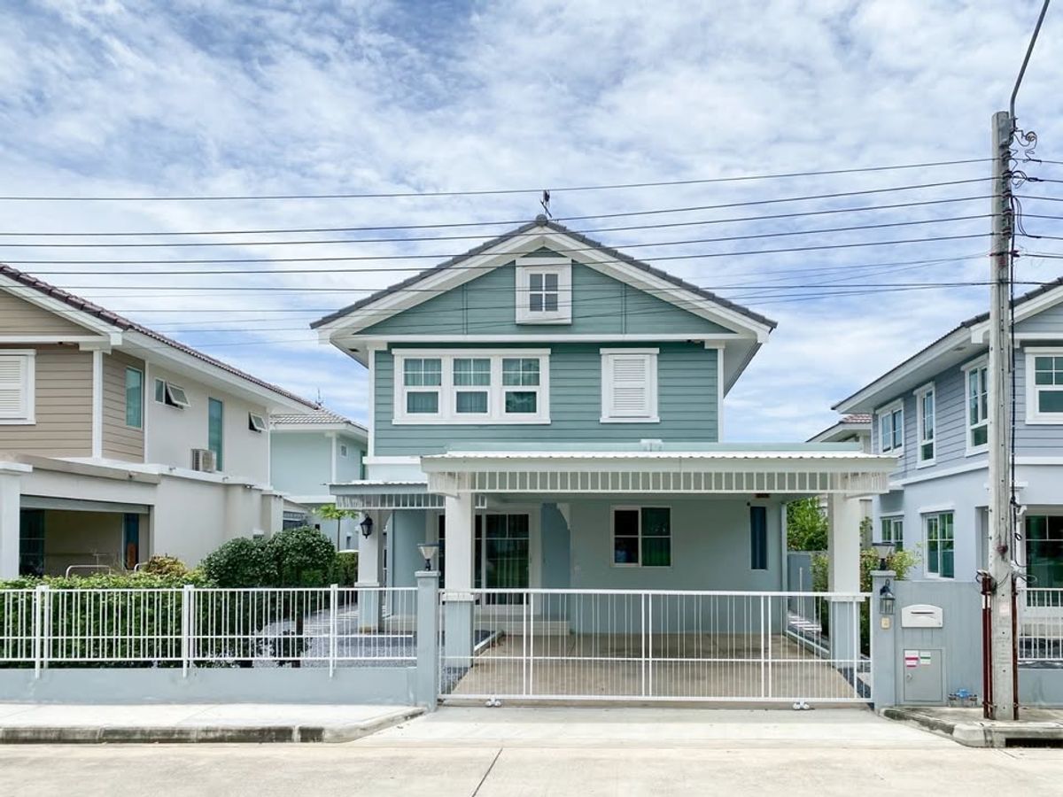 บ้านพุทธมณฑล ศาลายา : ขาย/เช่า บ้านเดี่ยว 2 ชั้น โครงการ วิลลาจจิโอ ปิ่นเกล้า-ศาลายา