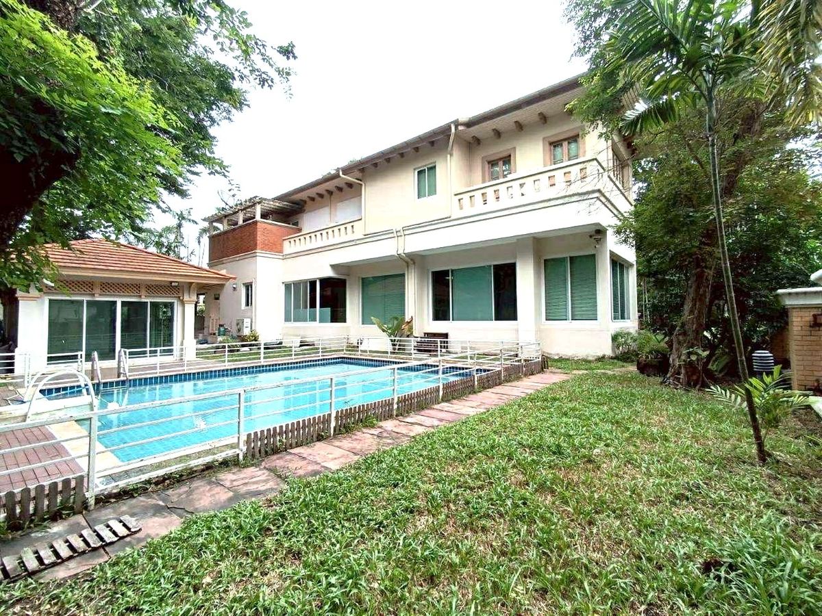 ให้เช่าบ้านบางนา แบริ่ง ลาซาล : ให้เช่าบ้านเดี่ยว 351 ตารางวา  ม.พฤกษ์ภิรมย์ รีเจ้นท์ สุขุมวิท105 แบริ่ง-ลาซาล (ใกล้BTSแบริ่ง)  แขวงบางนาใต้  เขตบางนา กรุงเทพ10270