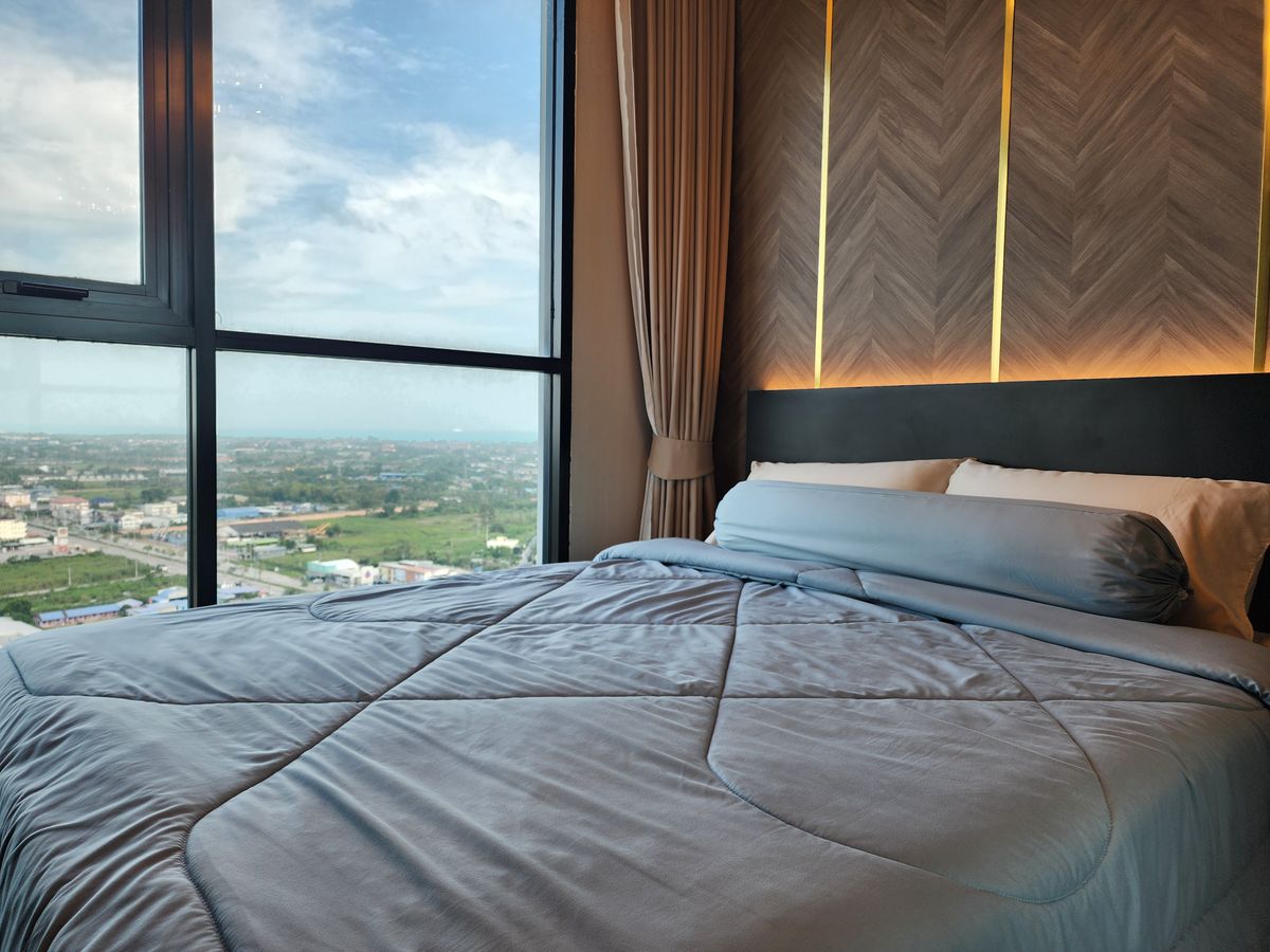 ให้เช่าคอนโดระยอง : ✨ ให้เช่า Notting Hill Rayong (นอตติ้ง ฮิลล์ ระยอง) 🌇 ห้องมุม ชั้นสูง วิวทะเลและภูเขา