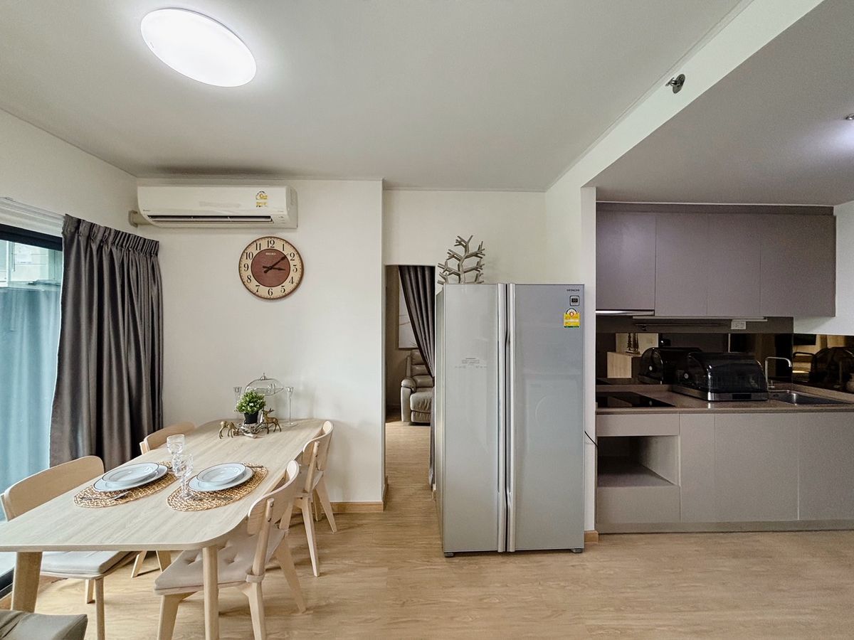 For RentCondoOnnut, Udomsuk : For rent 3 bedroom fully furnished close to bts bangchak with pool view
