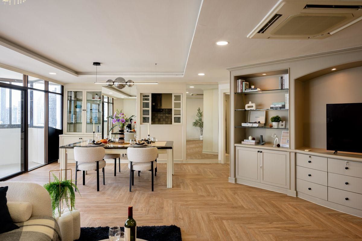 For SaleCondoSukhumvit, Asoke, Thonglor : Renovate and the best price + The Waterford Park Sukhumvit 53 (3BED 3BATH 212.5SQM.) Ready 📞 Tel: (Tel) 080-065-6570