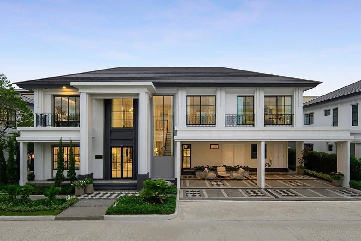For RentHouseLadkrabang, Suwannaphum Airport : Rent a single house, Setthasiri, Bang Na-Suvarnabhumi, a new house, beautifully decorated for 5 minutes to Suvarnabhumi Airport.