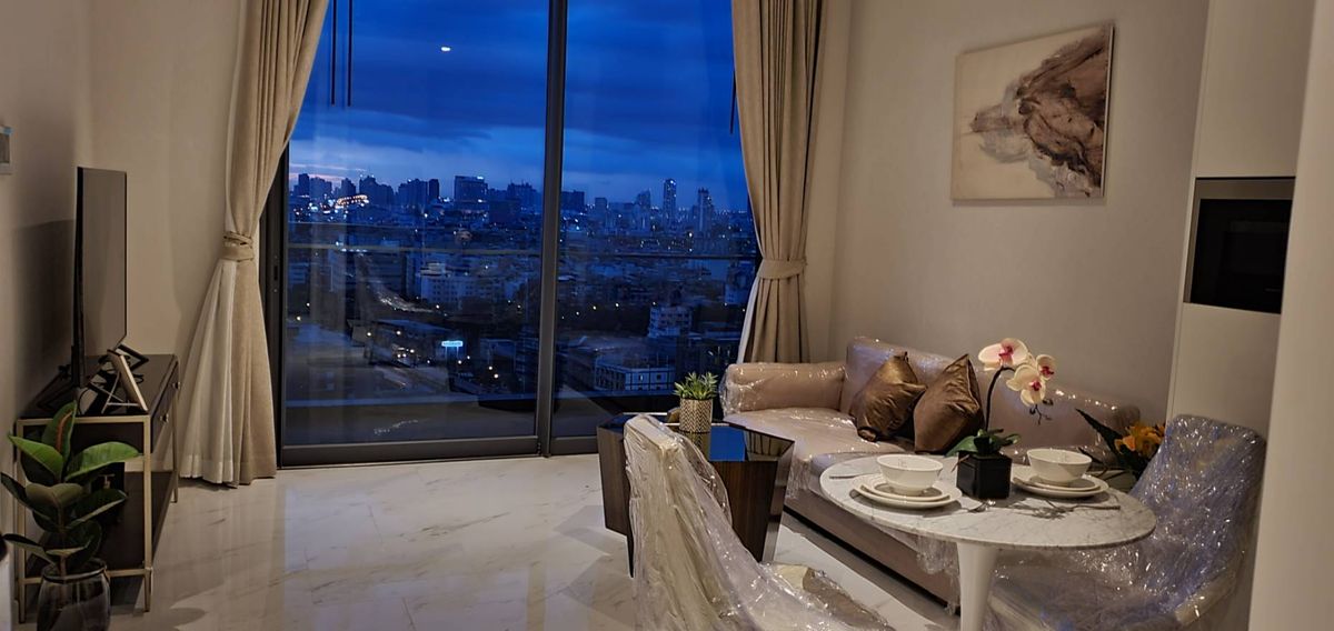 For SaleCondoRama3 (Riverside),Satupadit : 🌟 Canapaya Residences Luxury Condo along the Chao Phraya River Sell ​​with tenants 🌟 📌 Peerapong FIFA 087-808-3690