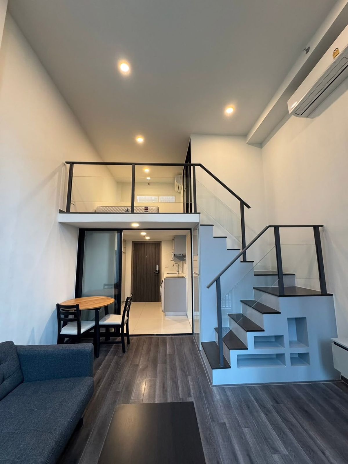 For RentCondoRama9, Petchburi, RCA : 🔥 For Rent Duplex 1Bedrooms 🔥 Knightbrige Space Rama9