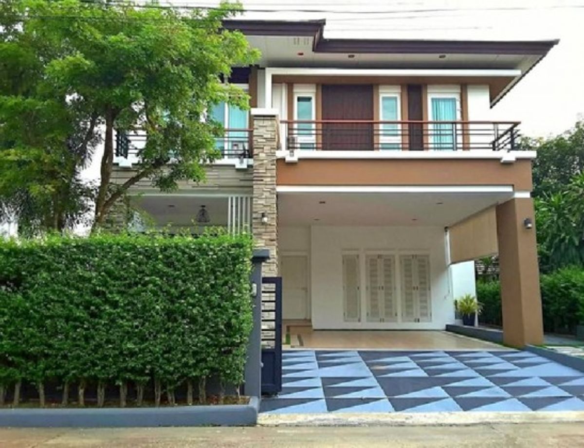ให้เช่าบ้านปทุมธานี รังสิต ธรรมศาสตร์ : โทร. 081-632-0632 ให้เช่าบ้านเดี่ยว 2 ชั้น ในสนามกอล์ฟ / โครงการ หมู่บ้าน โฮมออนกรีน เฟส 2 วงแหวน ลำลูกกา  บ้านสวย รีโนเวทใหม่ เฟอร์นิเจอร์ครบ Fully Furnished / แอร์ 5 เครื่อง / อยู่อาศัย Chinese Welcome