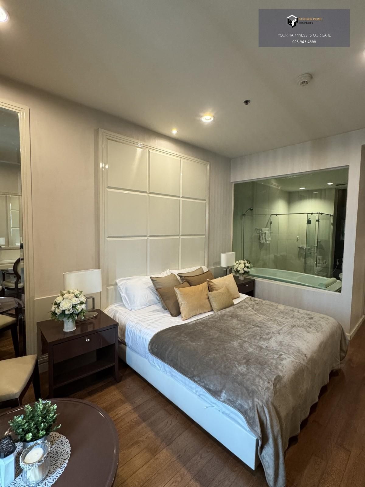 ขายคอนโดวิทยุ ชิดลม หลังสวน : The Address Chidlom | Hot Deal Unit for 1bedroom Plus #2025090311679