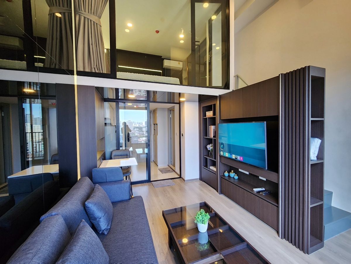 For RentCondoRatchadapisek, Huaikwang, Suttisan : 🔥 For Rent Duplex 1bedrooms 🔥SOHO BKK Ratchada