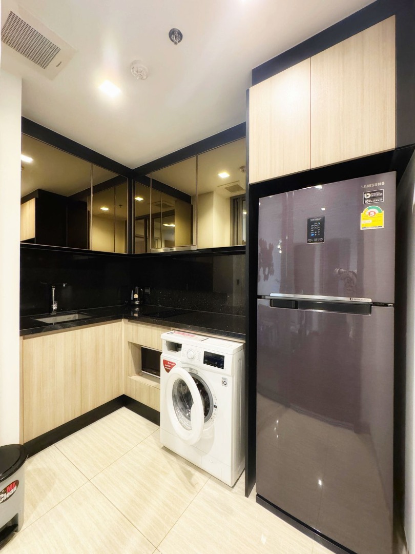 ให้เช่าคอนโดราชเทวี พญาไท : 🔥ให้เช่าด่วน🔥เดอะ ไลน์ ราชเทวี ห้องแต่งหรู เฟอร์นิเจอร์ครบพร้อมเข้าอยู่ ใกล้รถไฟฟ้า BTS ราชเทวี เพียง 220 เมตร