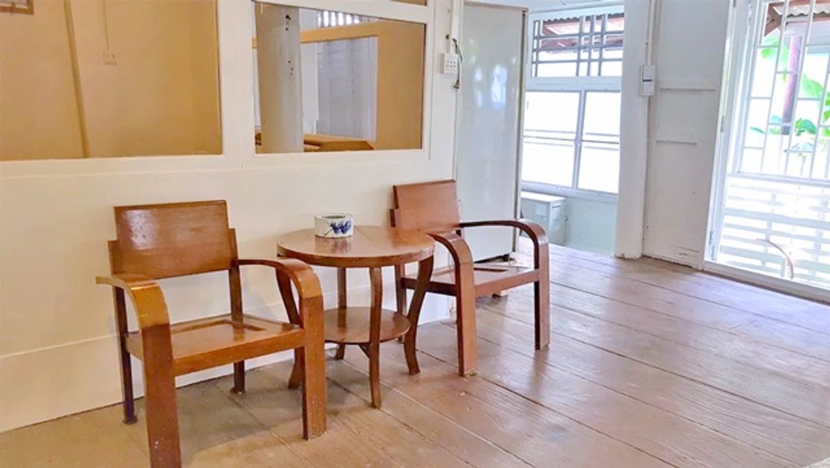 For RentHouseRama 8, Samsen, Ratchawat : KhaoSan Rd. 2.8km. Single-storey house for rent Thai vintage style 22sq.wa. 82sq.m. with furniture S