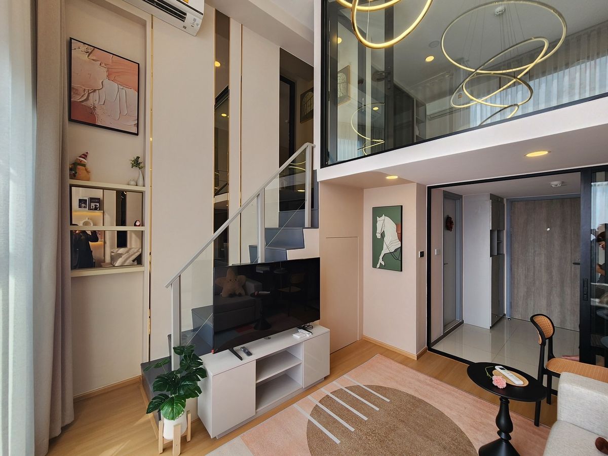 For RentCondoRatchadapisek, Huaikwang, Suttisan : 🔥 For Rent Duplex 1bedrooms 🔥SOHO BKK Ratchada