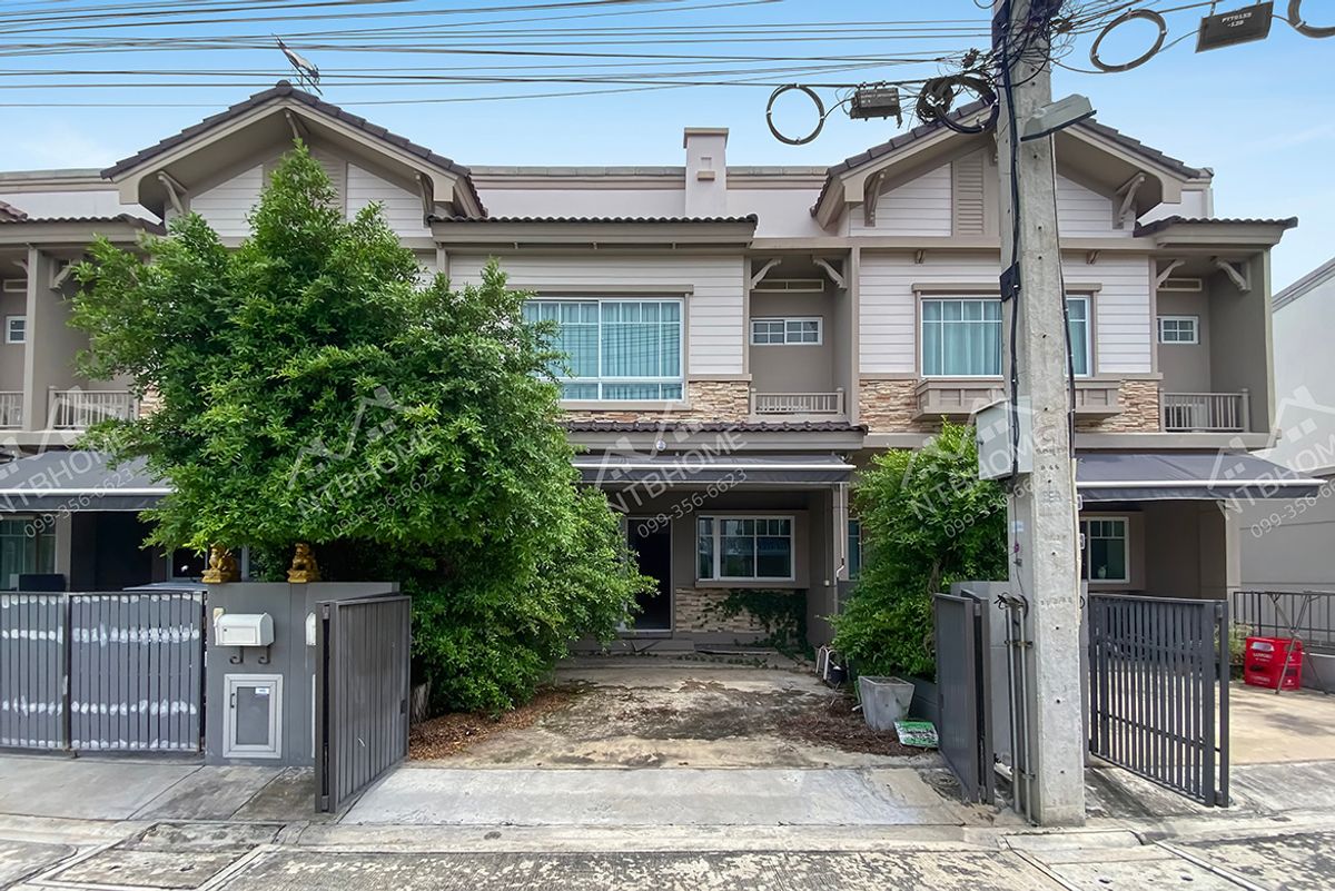 ทาวน์โฮมปทุมธานี รังสิต ธรรมศาสตร์ : ขาย-ให้เช่า ทาวน์โฮม 2 ชั้น หมู่บ้าน อินดี้ รังสิต คลองสอง ถนนเมนสภาพดีพร้อมอยู่ ใกล้ฟิวเจอร์พาร์ครังสิต