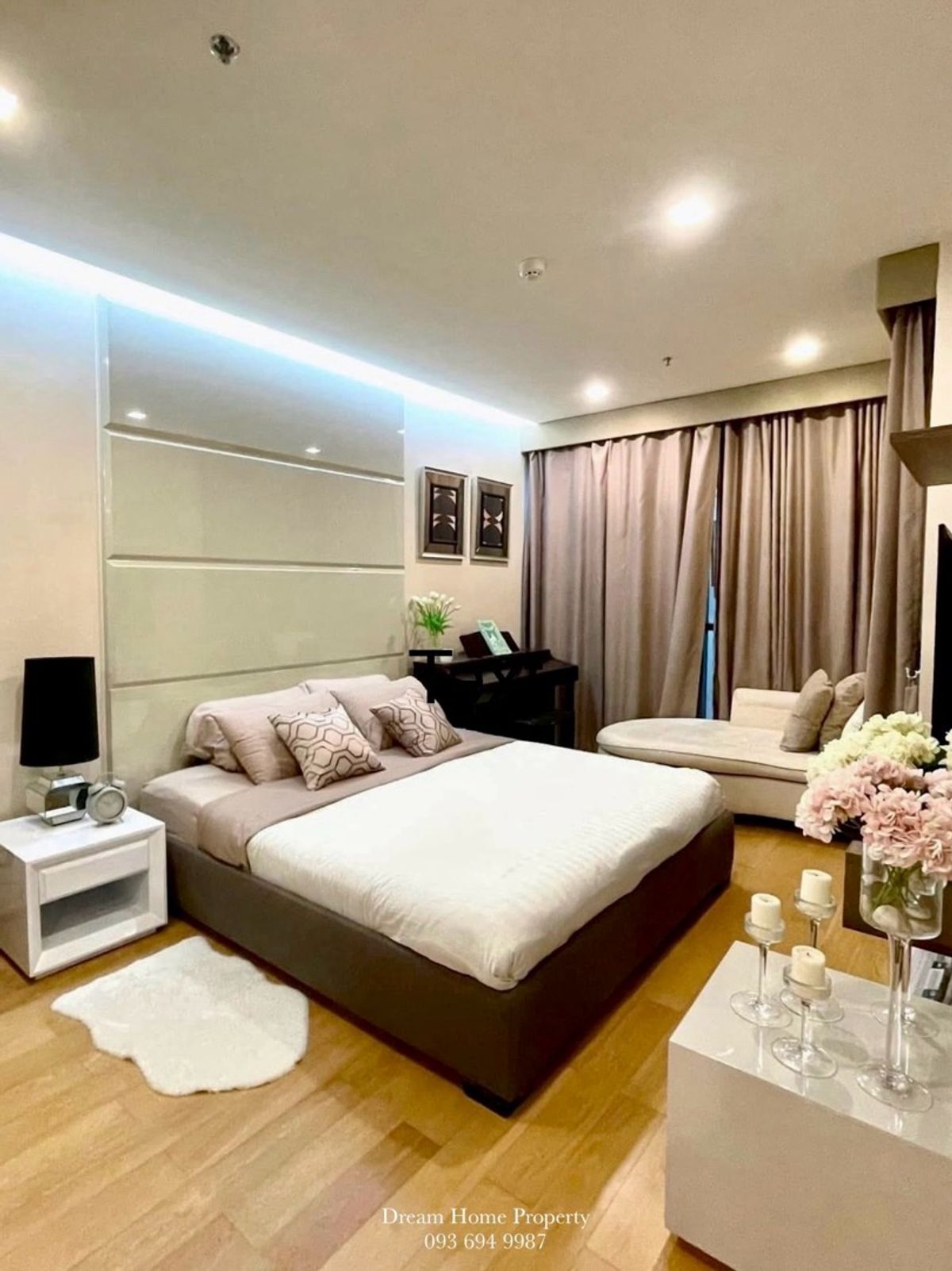 ให้เช่าคอนโดสาทร นราธิวาส : ให้เช่า The Address Sathorn ห้องกว้าง มีอ่างอาบน้ำ 57 ตร.ม. ใกล้ BTS เซนต์หลุยส์ 200 เมตร
