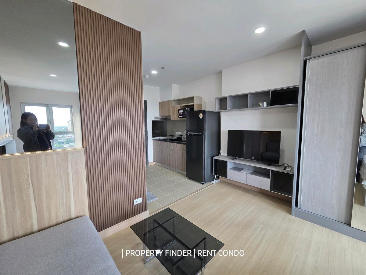 For RentCondoSamut Prakan,Samrong : Condo for rent Supalai Veranda Sukhumvit 117  Make an appointment to view the room 👉line: @pfbkk