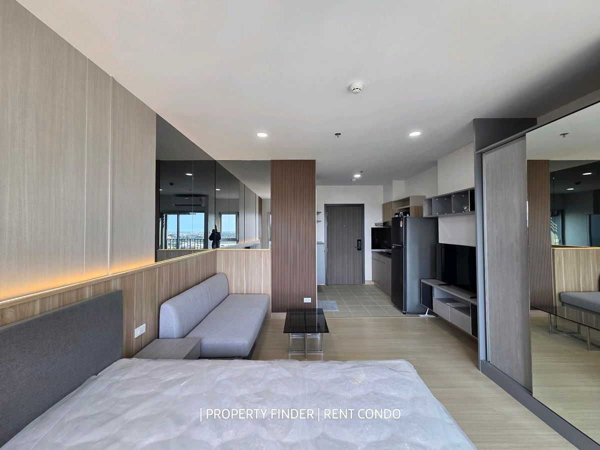 For RentCondoSamut Prakan,Samrong : Condo for rent Supalai Veranda Sukhumvit 117  Make an appointment to view the room 👉line: @pfbkk