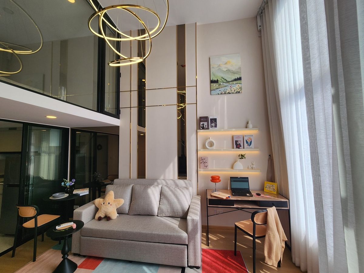 For RentCondoRatchadapisek, Huaikwang, Suttisan : 🔥 For Rent Duplex 1bedrooms 🔥SOHO BKK Ratchada