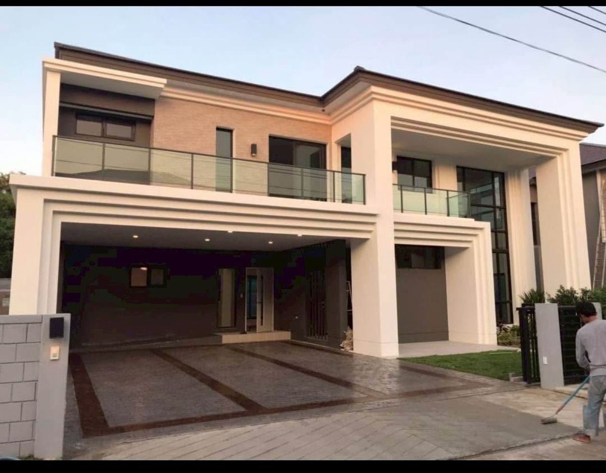 For RentHouseNawamin, Ramindra :  ★ The City Ramintra 2★ 380 sq m., (5 bedrooms, 6 bathrooms, 3 parking spaces), ★Convenient transportation, near The Promenade, Fashion Island, many shopping areas