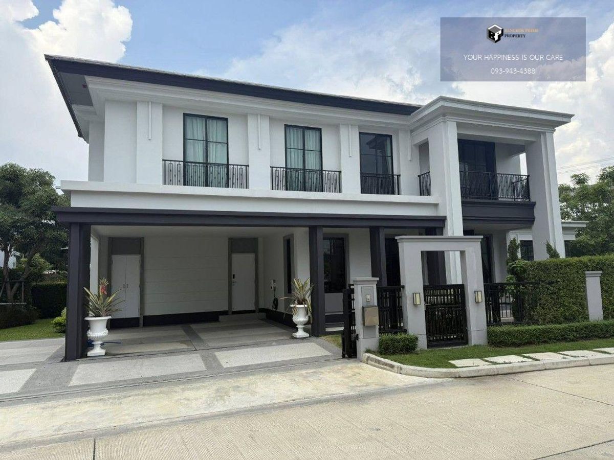 ขายบ้านแจ้งวัฒนะ เมืองทอง : Setthasiri Chaengwattana-Prachachuen 2 | บ้านหลังมุม พร้อมเข้าอยู่ เฟอร์นิเจอร์ตามภาพทุกชิ้น #2025082911619