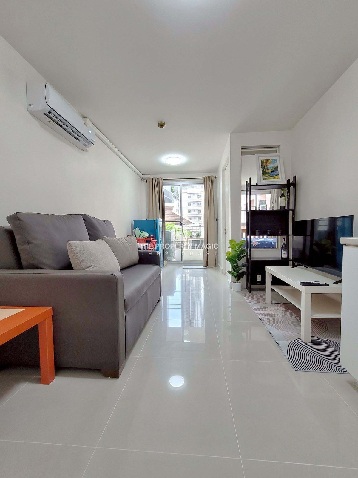 For RentCondoSukhumvit, Asoke, Thonglor : Condo, good location, 3rd floor, beautifully decorated for rent in Thonglor-Ekkamai, near Jevaen, Thonglor only 230 meters