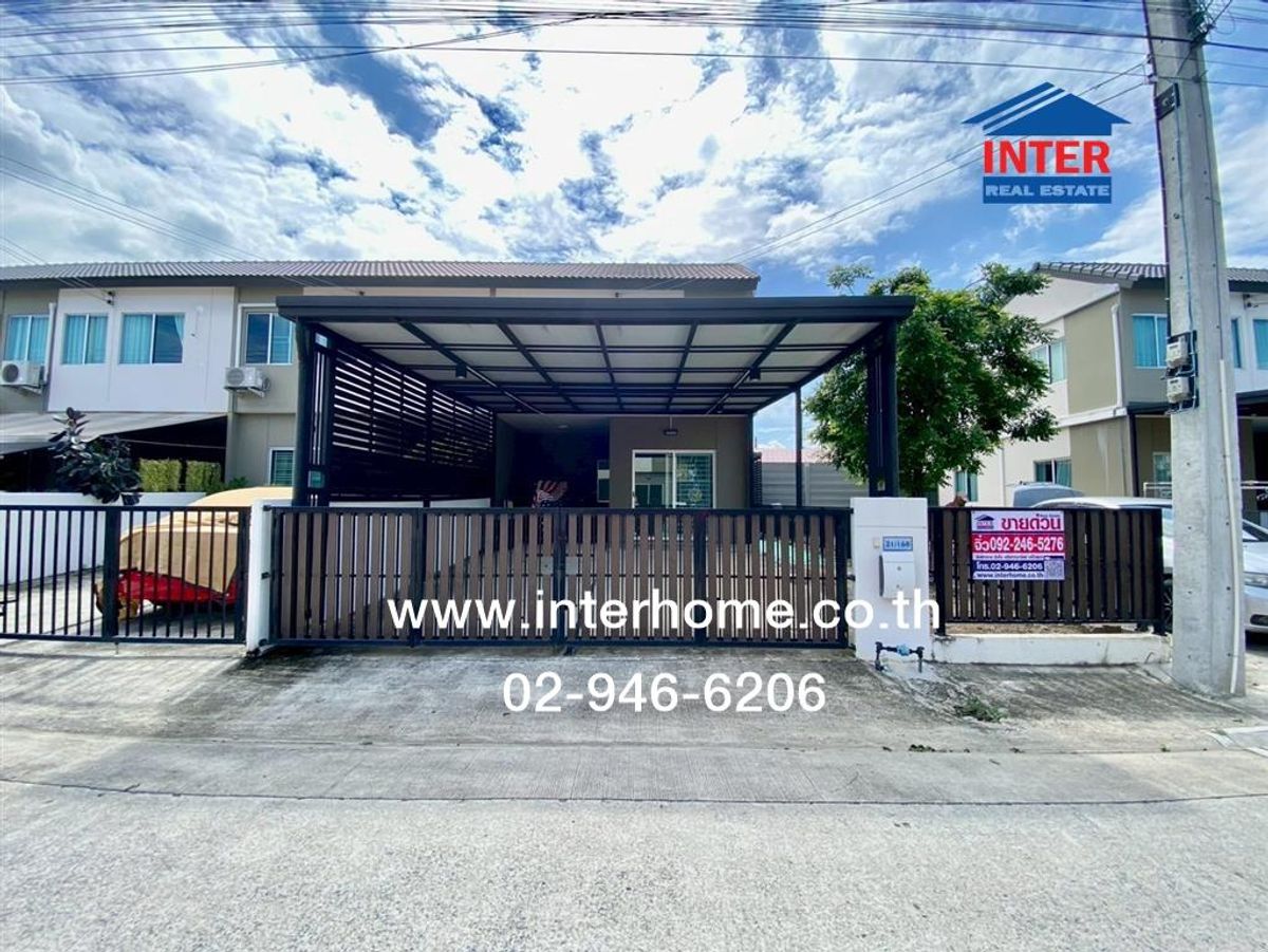 ขายทาวน์โฮมปทุมธานี รังสิต ธรรมศาสตร์ : ทาวน์เฮ้าส์ 2 ชั้น 31.3 ตร.ว. หมู่บ้านพฤกษารังสิต-คลอง7 ถนนรังสิต-นครนายก ถนนลำลูกกา ธัญบุรี ปทุมธานี