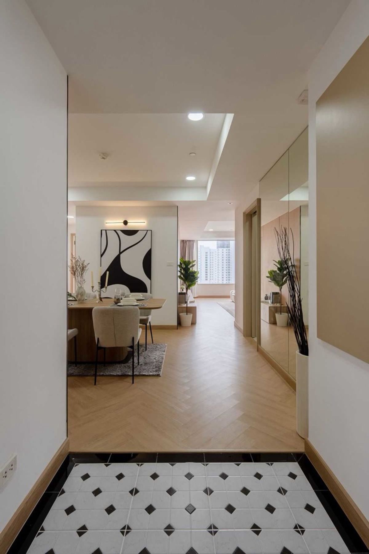 ขายคอนโดสุขุมวิท อโศก ทองหล่อ : ห้องรีโนเวทใหม่พร้อมอยู่ Hampton Thonglor ขนาด 90.15 Sq.m 2 bed 2 bath เพียง 15 MB เท่านั้น !! ติดต่อ 086-795-9997 จิมมี่