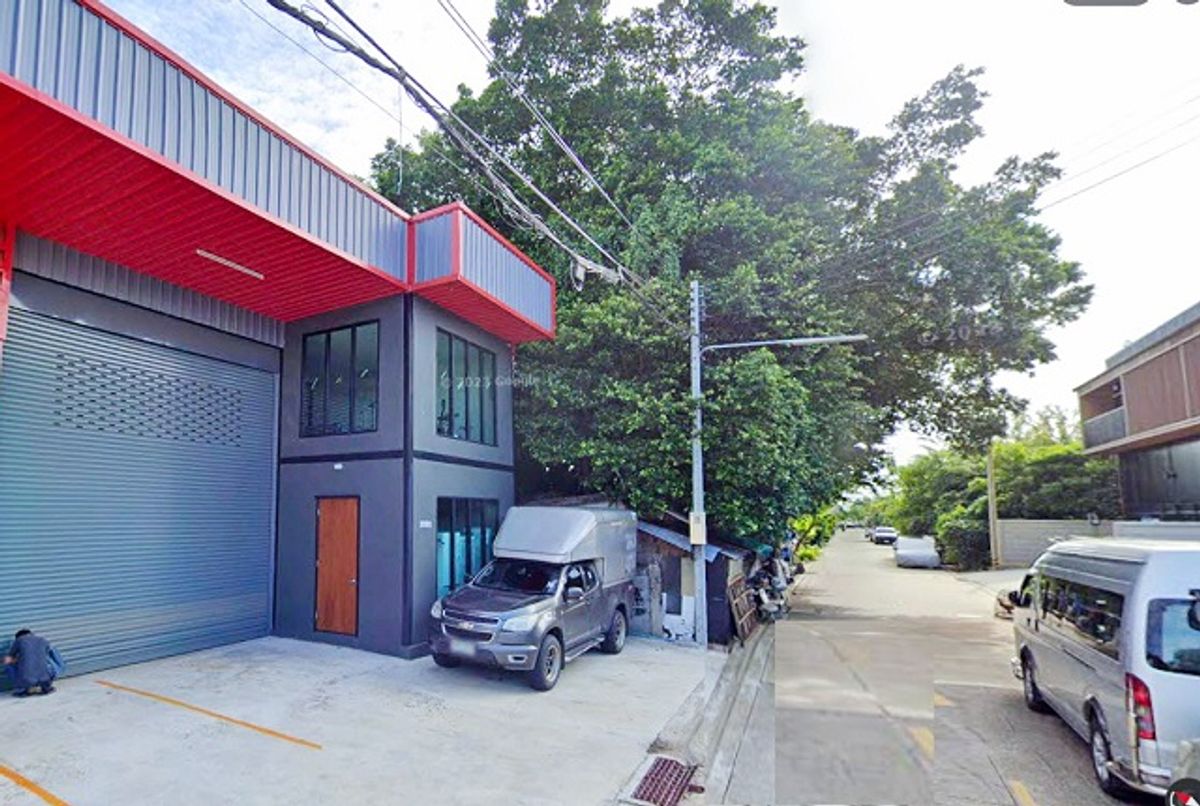ให้เช่าโกดังปทุมธานี รังสิต ธรรมศาสตร์ : ตลาดกลางลาดสวาย 1กม.ให้เช่าโกดัง พร้อมออฟฟิศ 2 ชั้น 508ตร.ม. 128 ตร.วา. แย้มสอาดรังสิต 1.4 กม. โลตัส ลำลูกกา คลอง 4 1.9 กม. ลำลูกกา